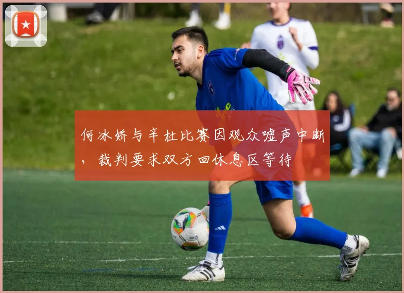 何冰娇与辛杜比赛因观众嘘声中断，裁判要求双方回休息区等待